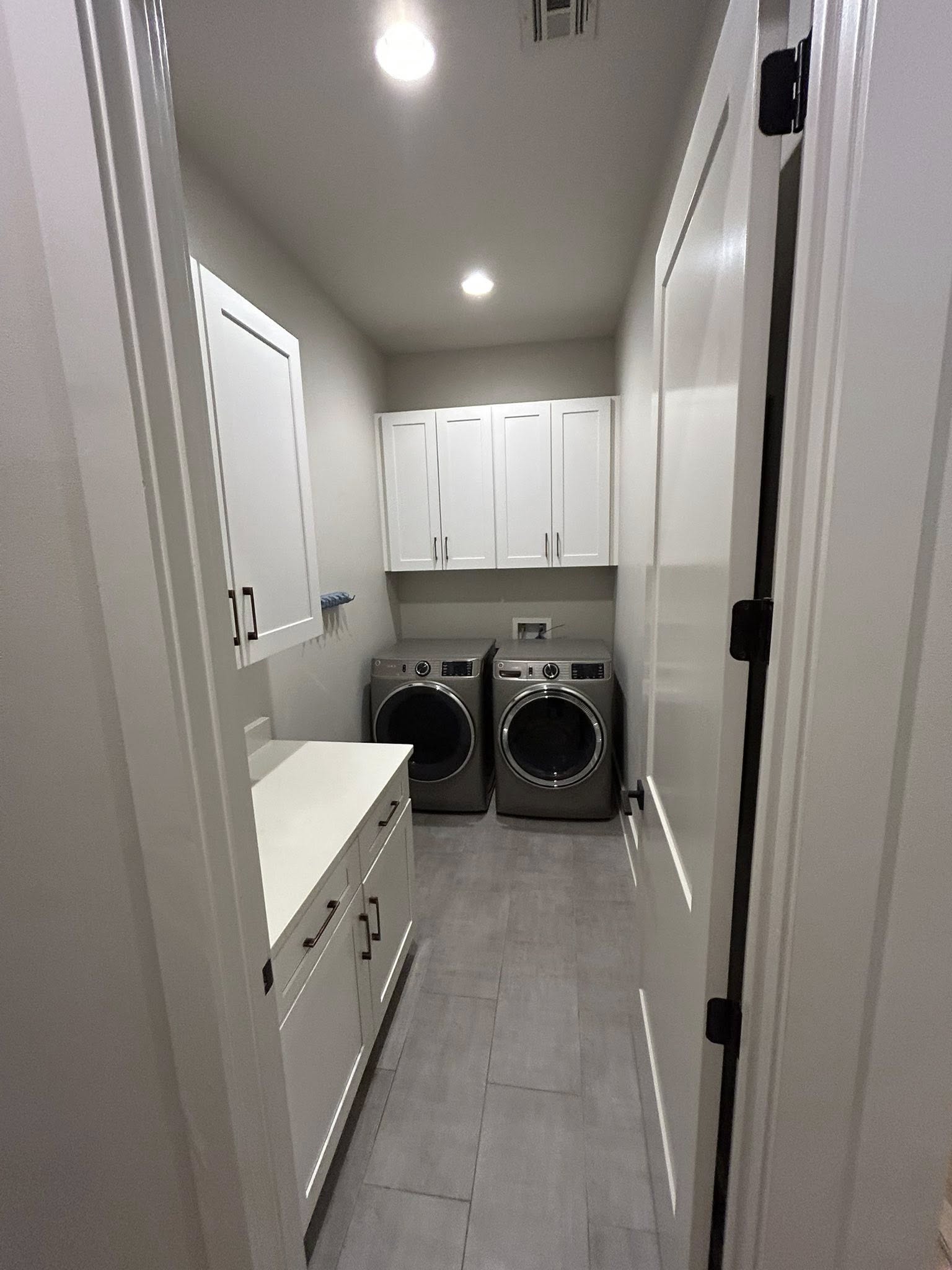 Laundry room cleaned